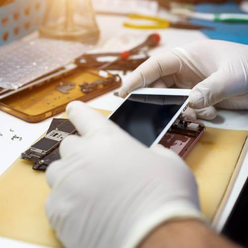 Servicios de reparación de móviles smartphone y tablets disponibles